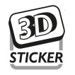 3D sticker