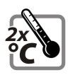 2x Thermometer